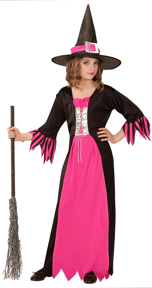 Déguisement De Petite Sorcière - Rose