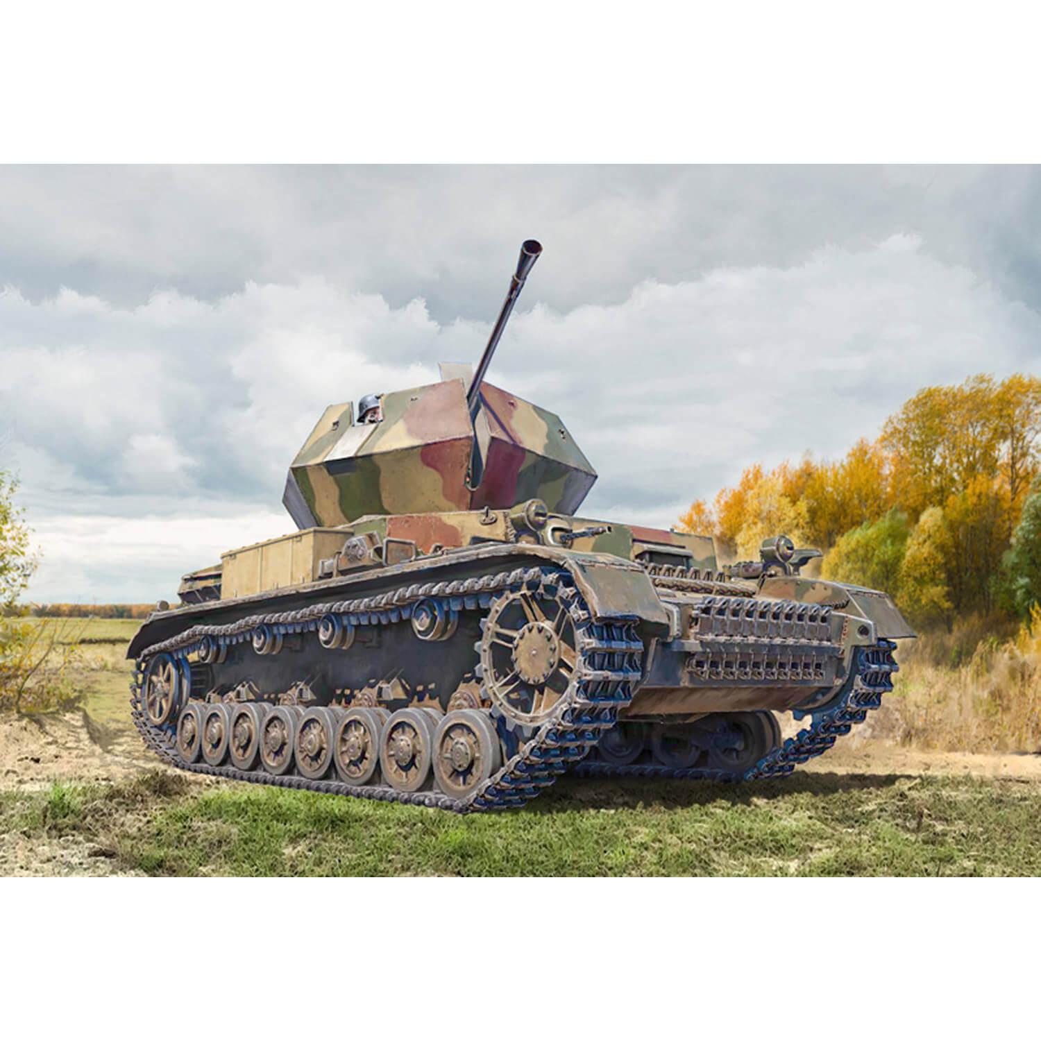Maquette char : Flakpanzer IV Ostwind