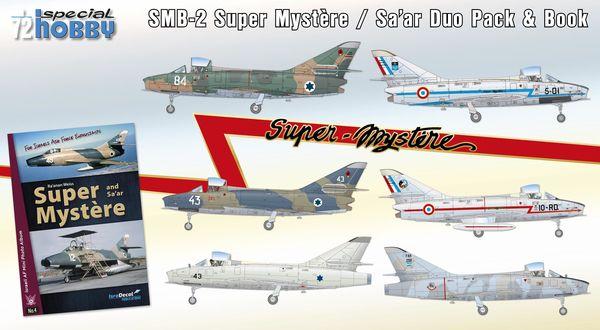SMB-2 Super Mystere Duo Pack & Book - 1:72e - Special Hobby