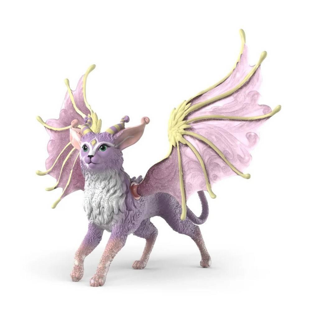 Figurine de dragon-chat ailÃ©