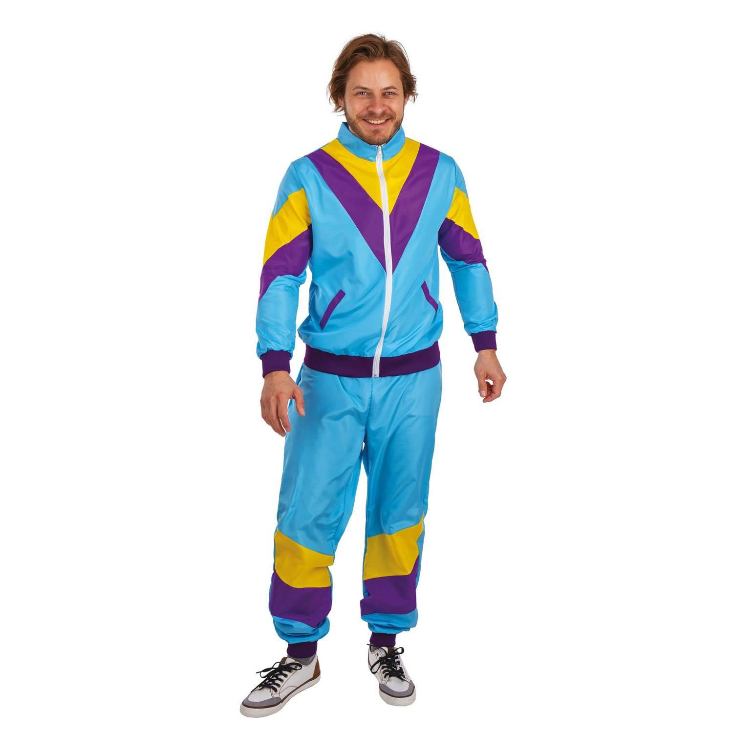 Déguisement survêtement années 80 homme taille L/XL