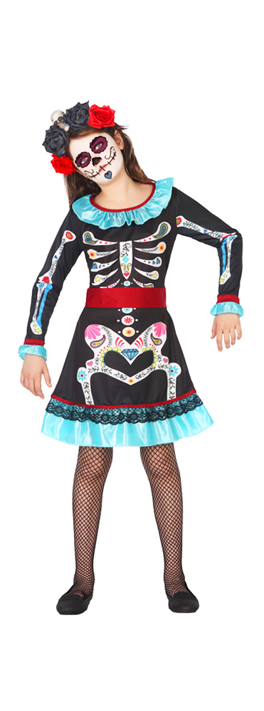 Costume - Dia De Los Muertos - Fille