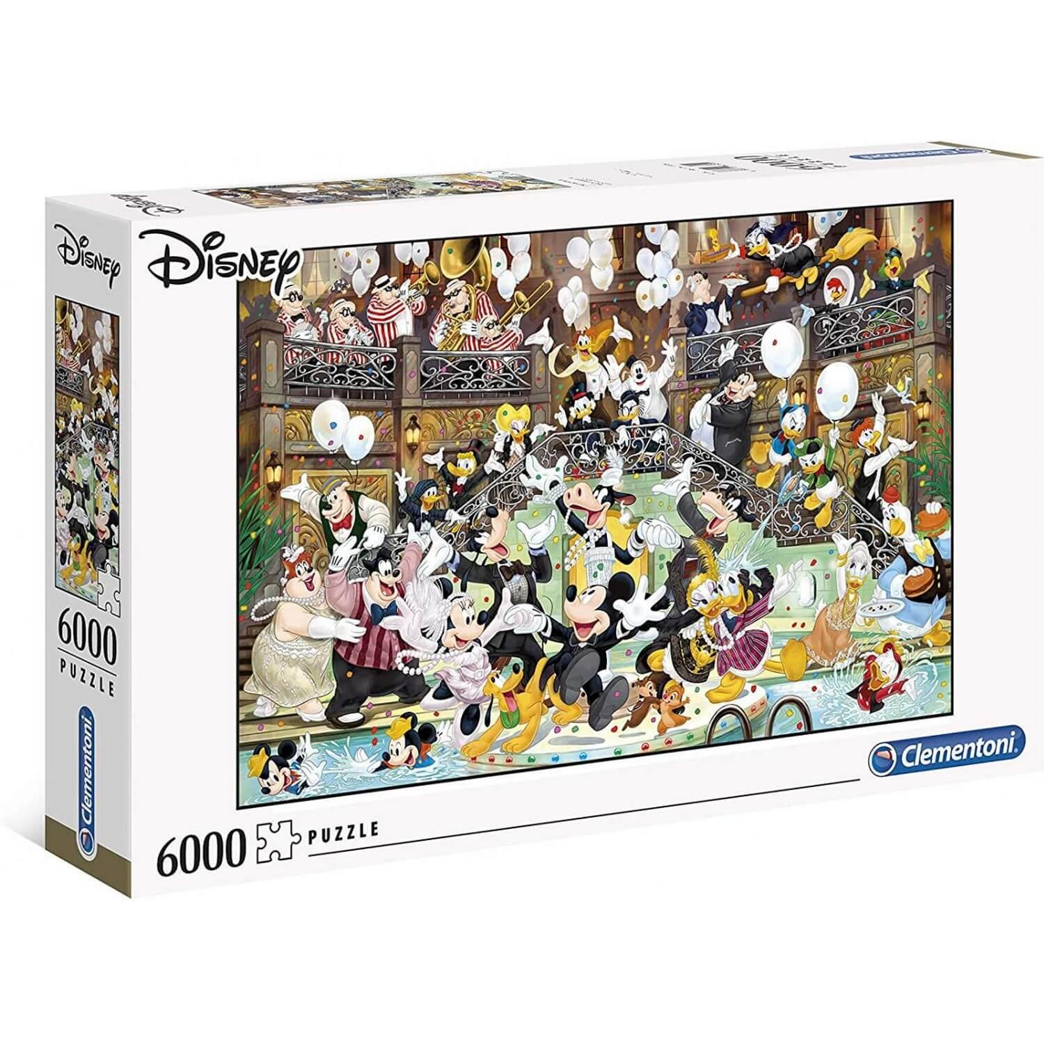 Puzzle 6000 pièces : Disney Gala - Clementoni - Rue des Puzzles