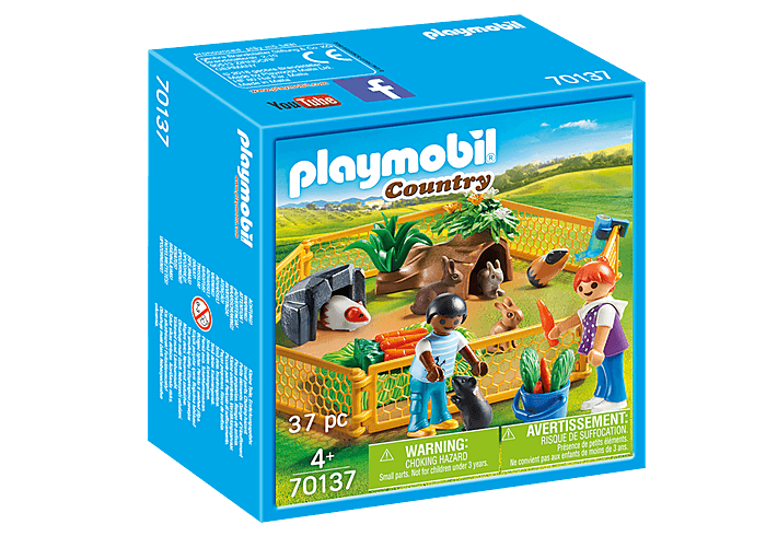 Playmobil 70137 Country : Enfants avec petits animaux