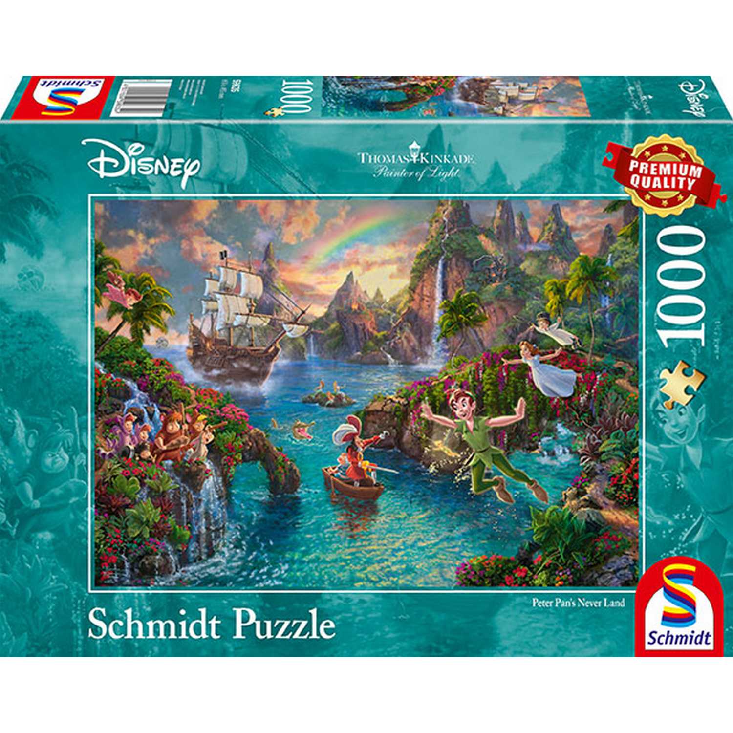 Puzzle 1000 pieces : Peter Pan - Schmidt - Rue des Puzzles