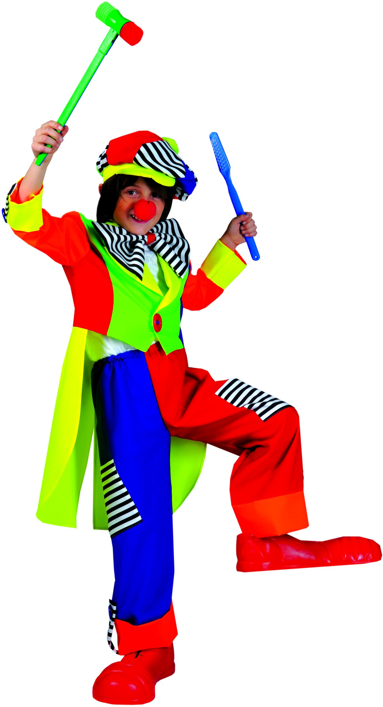 Deguisement Carnaval : Costume Clown Fluo - Jeux et jouets - Avenue des Jeux