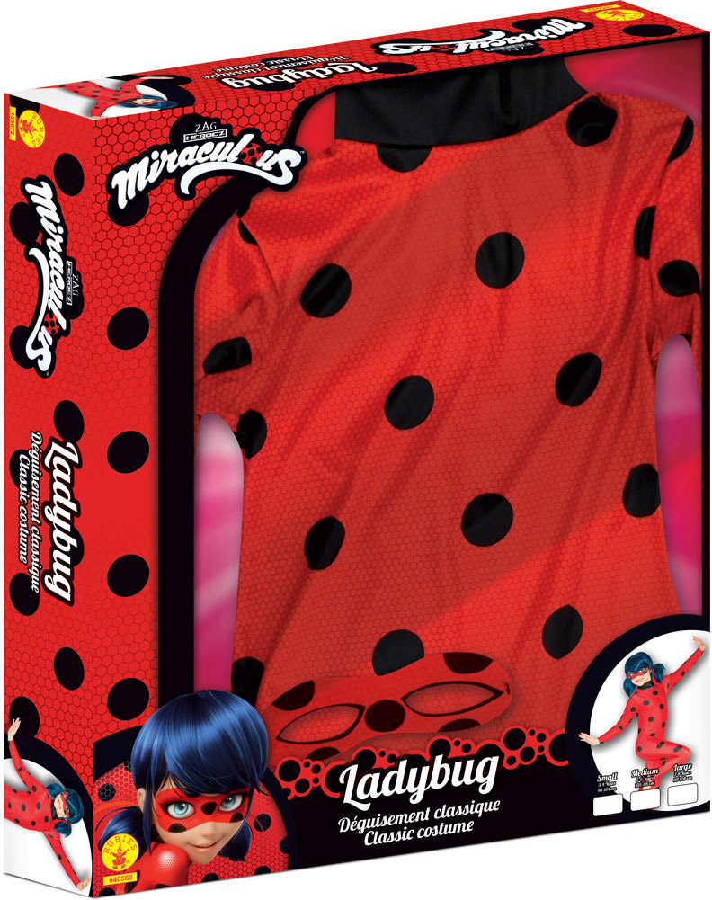 Masque Carton Ladybug Miraculous - Jeux et jouets RueDeLaFete