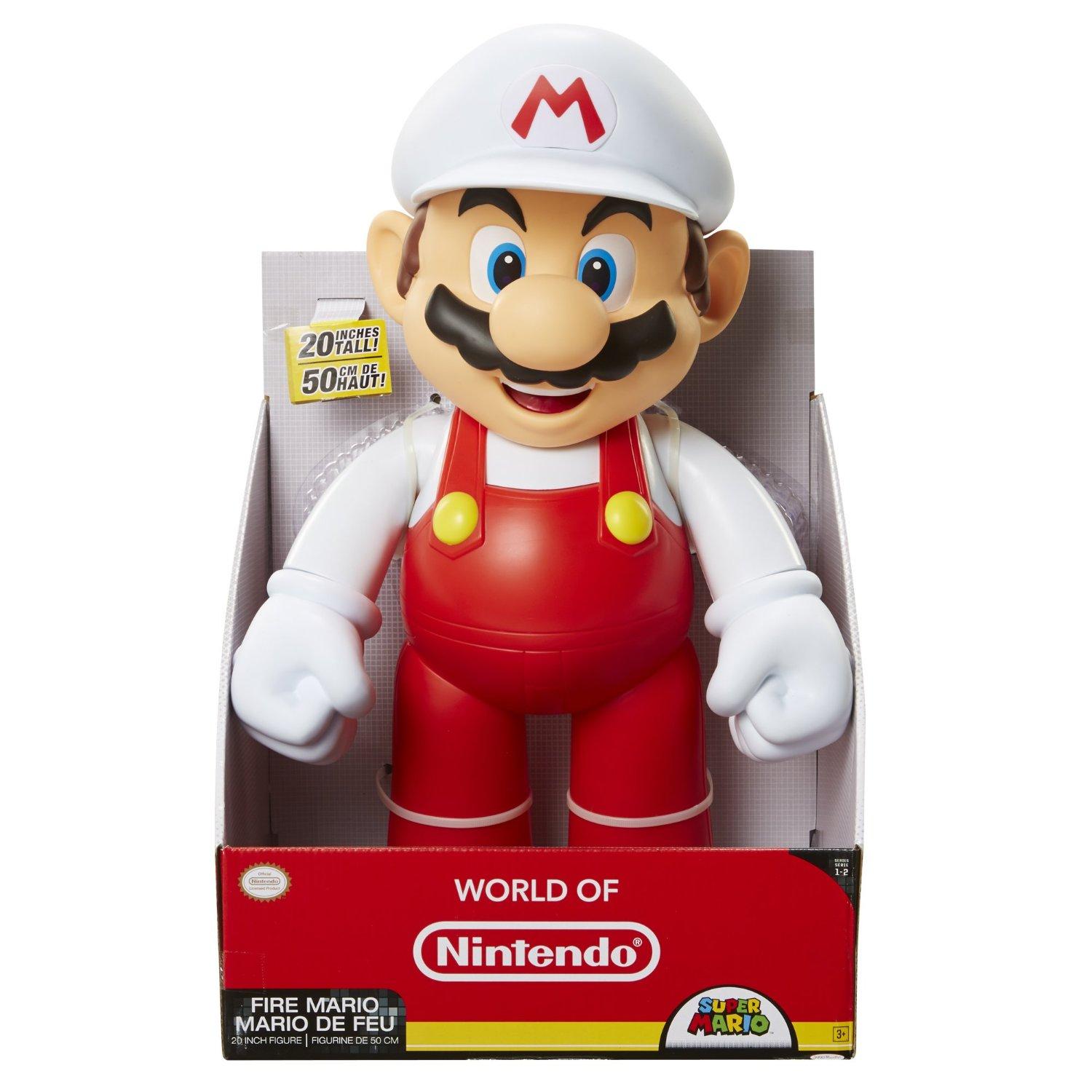 Figurine Mario Fire 50cm - Jeux et jouets Polymark - Miniplanes