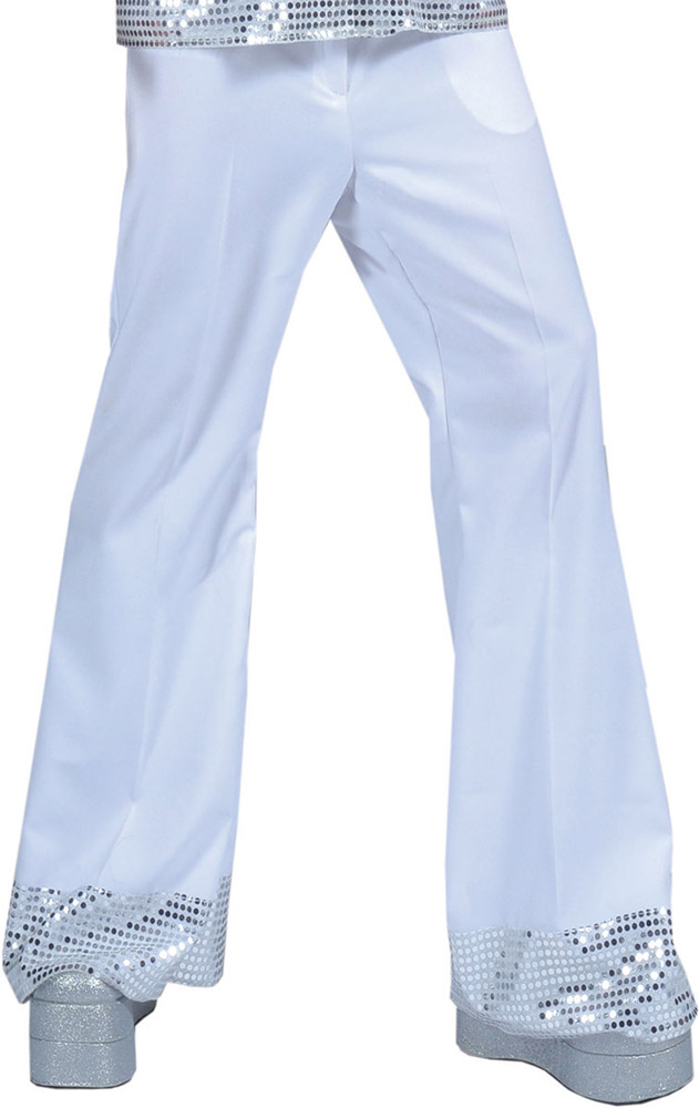 Pantalon Disco Blanc - Adulte