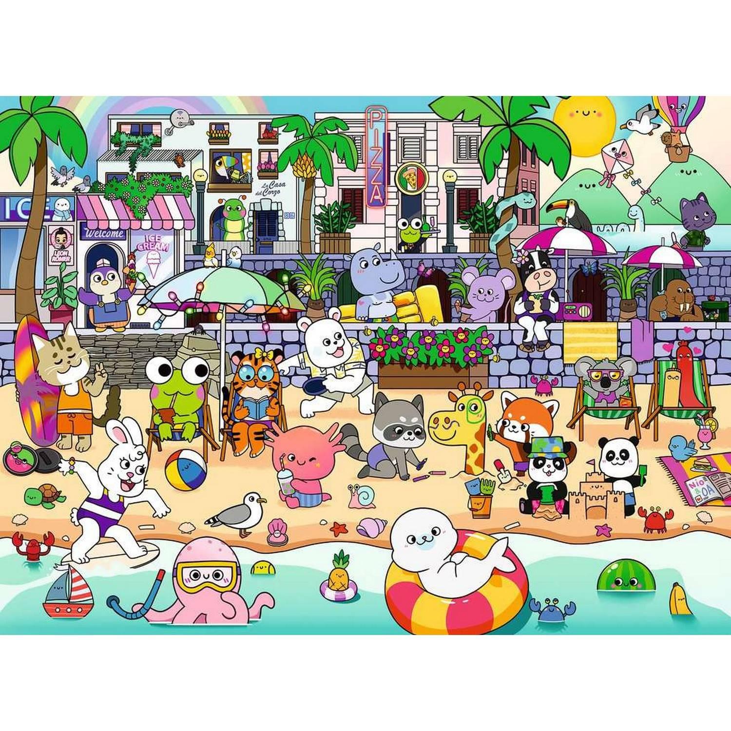 Puzzle 150 pièces : Plaisirs en bord de mer Ravensburger France