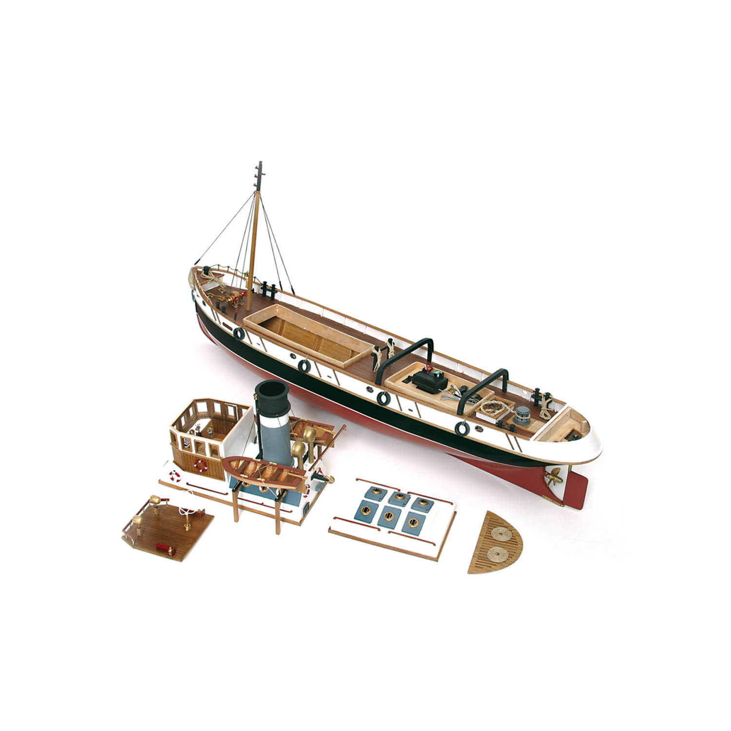Maquette de bateau en bois : Ulises - Jeux et jouets OCCRE - Avenue des Jeux