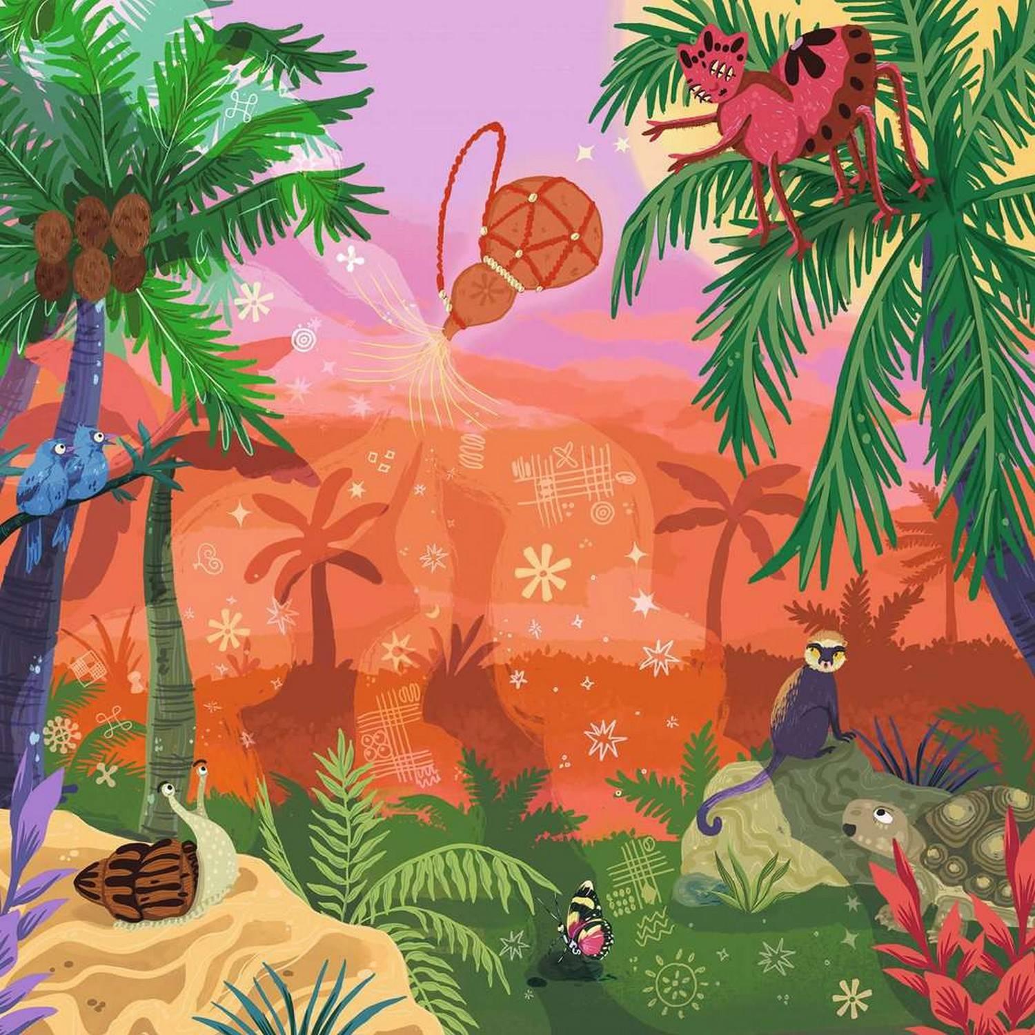 Puzzle 64 pièces : Anansi et le pot de sagesse Ravensburger France