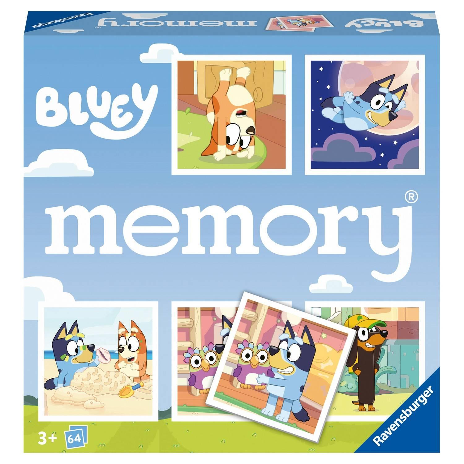 Grand memory® Bluey - Ravensburger - Jeux France
