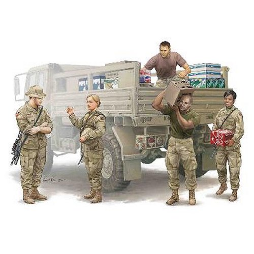 figurines militairesâ : equipe logistique armã©e us moderne