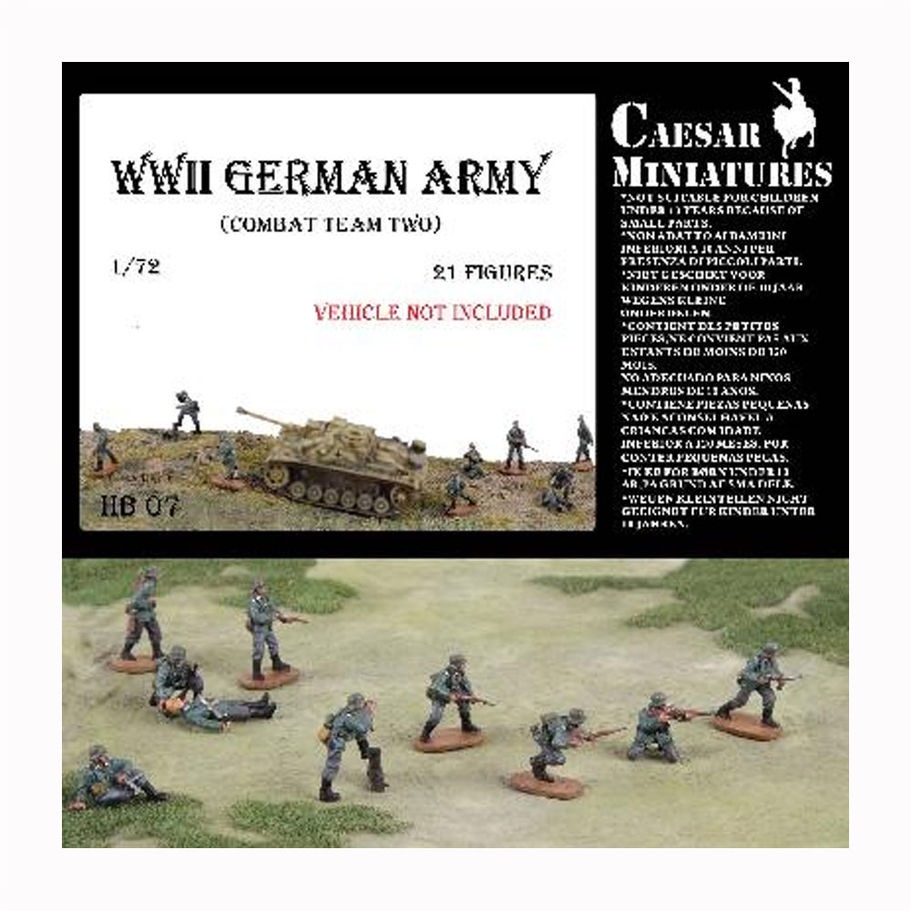 Figurines militaires Groupe de combat allemand n°2 1941-1943