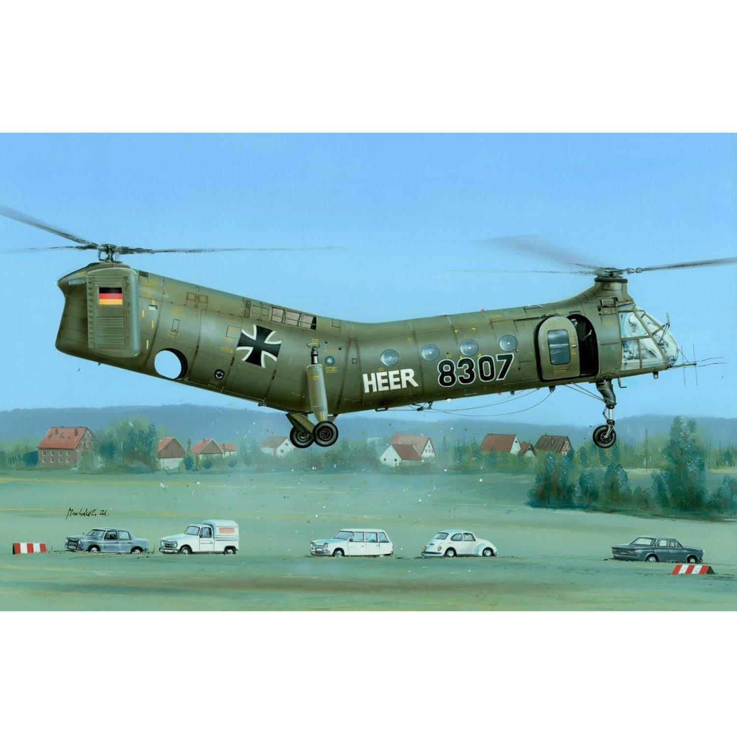 Maquette hélicoptère : H-21 Workhorse
