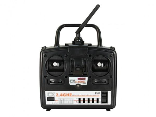 Radiocommande CX 2.4Ghz 4 voies gaz droite M1 - Jeux et jouets Jamara -  Miniplanes
