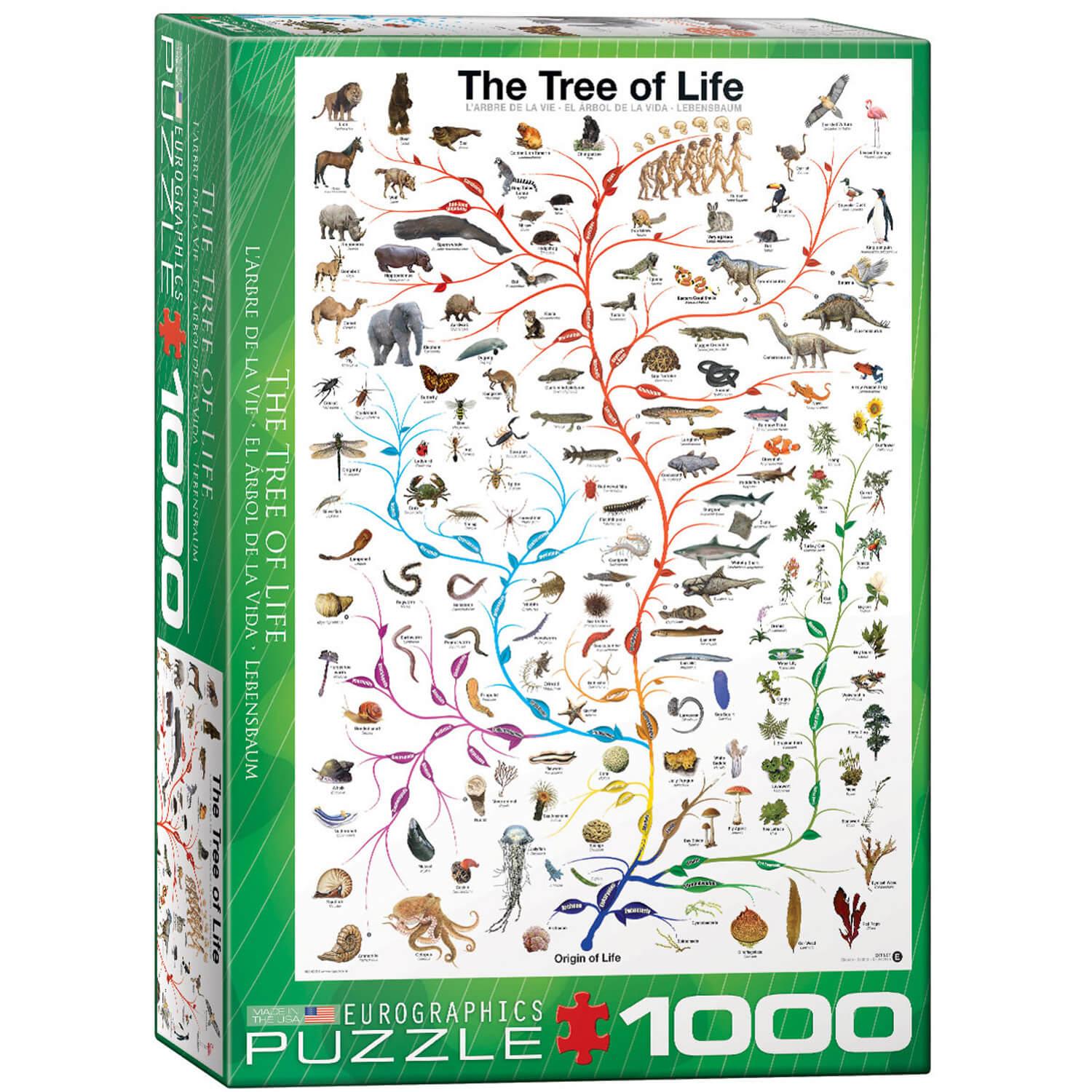 Puzzle 1000 pièces : Arbre de la vie