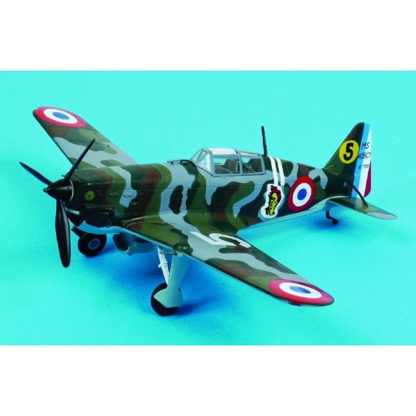 Modèle réduit : Morane Saulnier MS 406 n°795 (L-824) GC III/6 : 6e escadrille France 1940