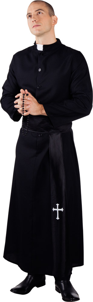 Déguisement de Jean le prêtre - Homme