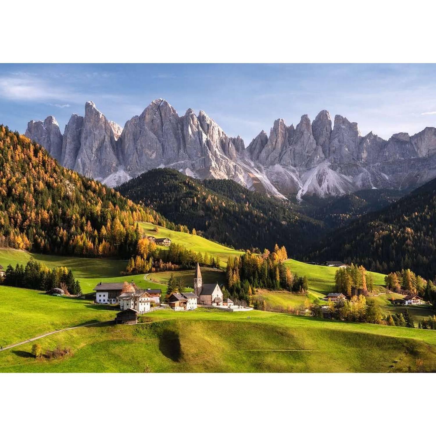 Puzzle 1000 pièces : Dolomites en automne Ravensburger France