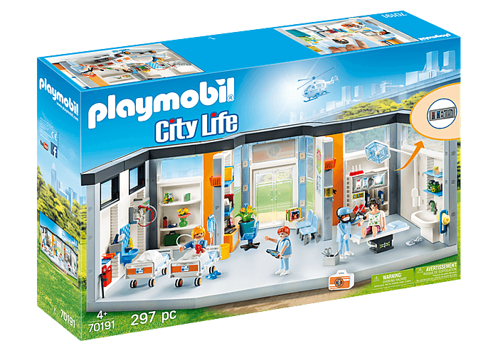 Playmobil 70191 City Life : Clinique équipée