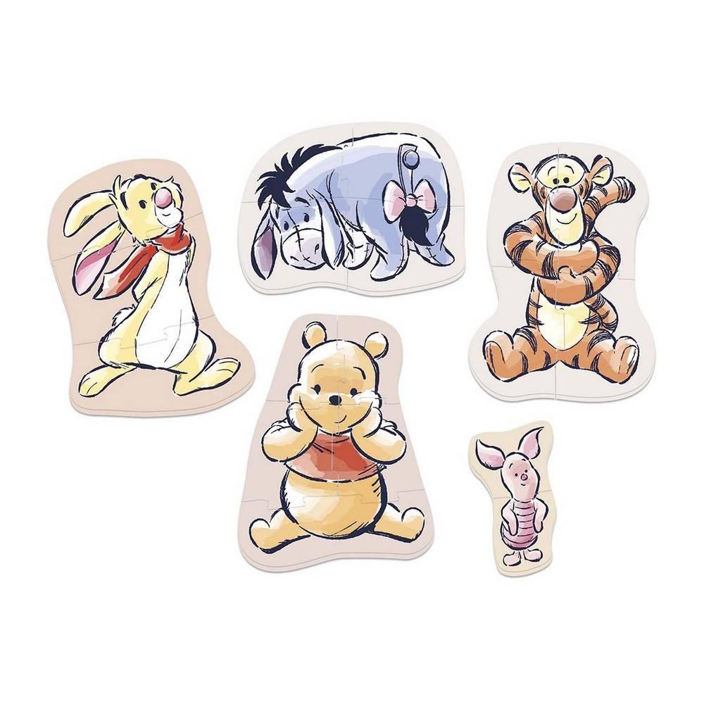Mes premiers puzzles 2 Ã&nbsp; 5 piÃ¨ces: Winnie L'ourson