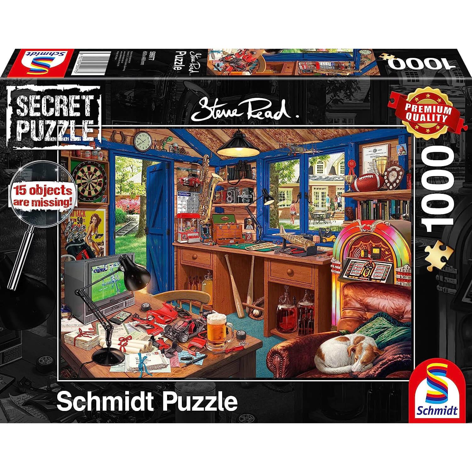 Schmidt - Tapis Puzzle 1000 Pièces 