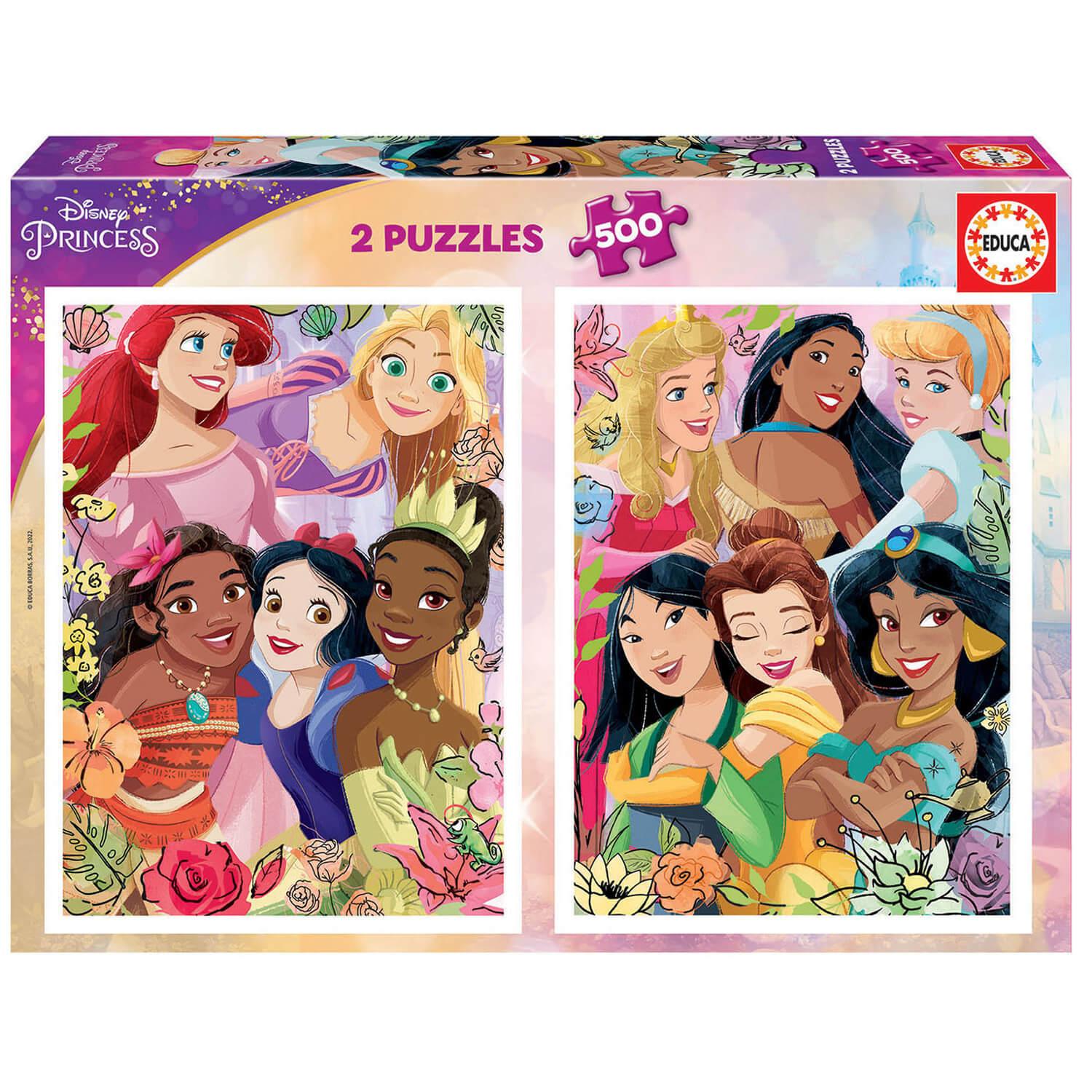 Puzzle de 1000 pièces pour adultes, princesse Disney dans le