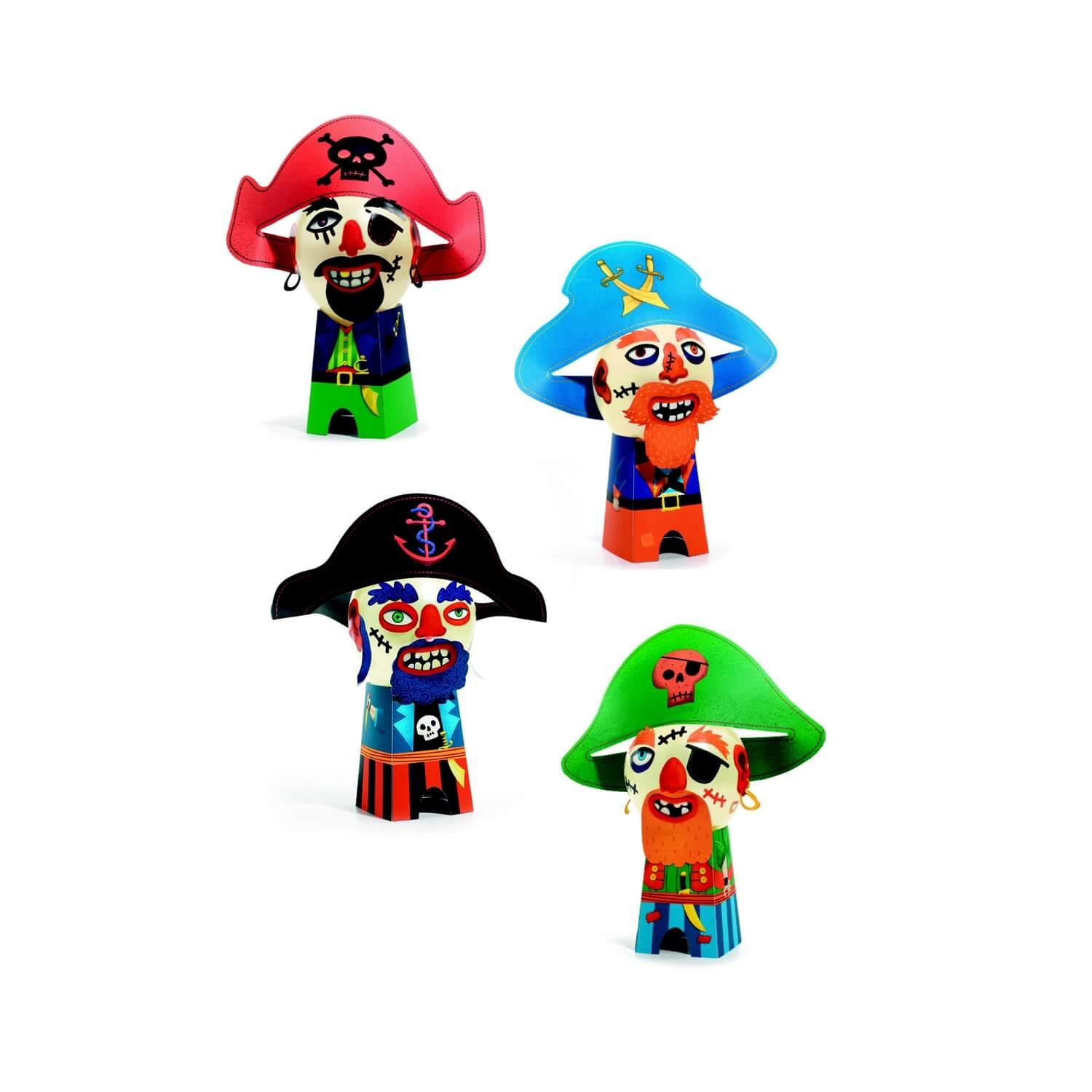 Ballons à décorer : Pirates rigolos