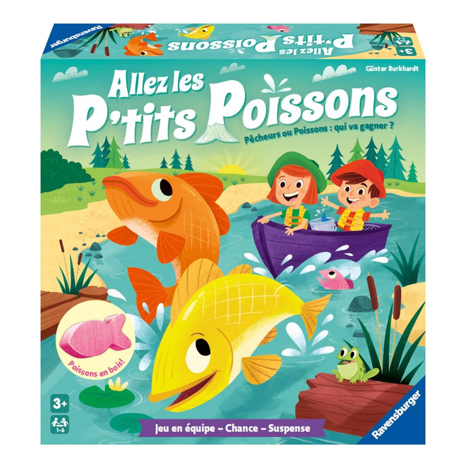 Jeu De Société Ravensburger Allez Les P'tits Poissons – 4005556209910 - vue 5