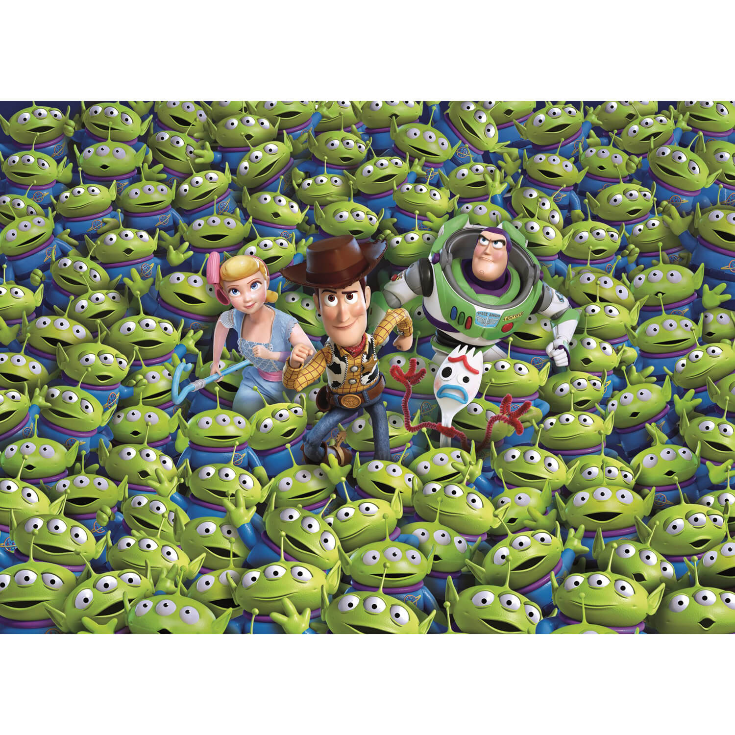Puzzle 1000 pièces : Impossible puzzle : Toy Story 4 - Clementoni - Rue des  Puzzles