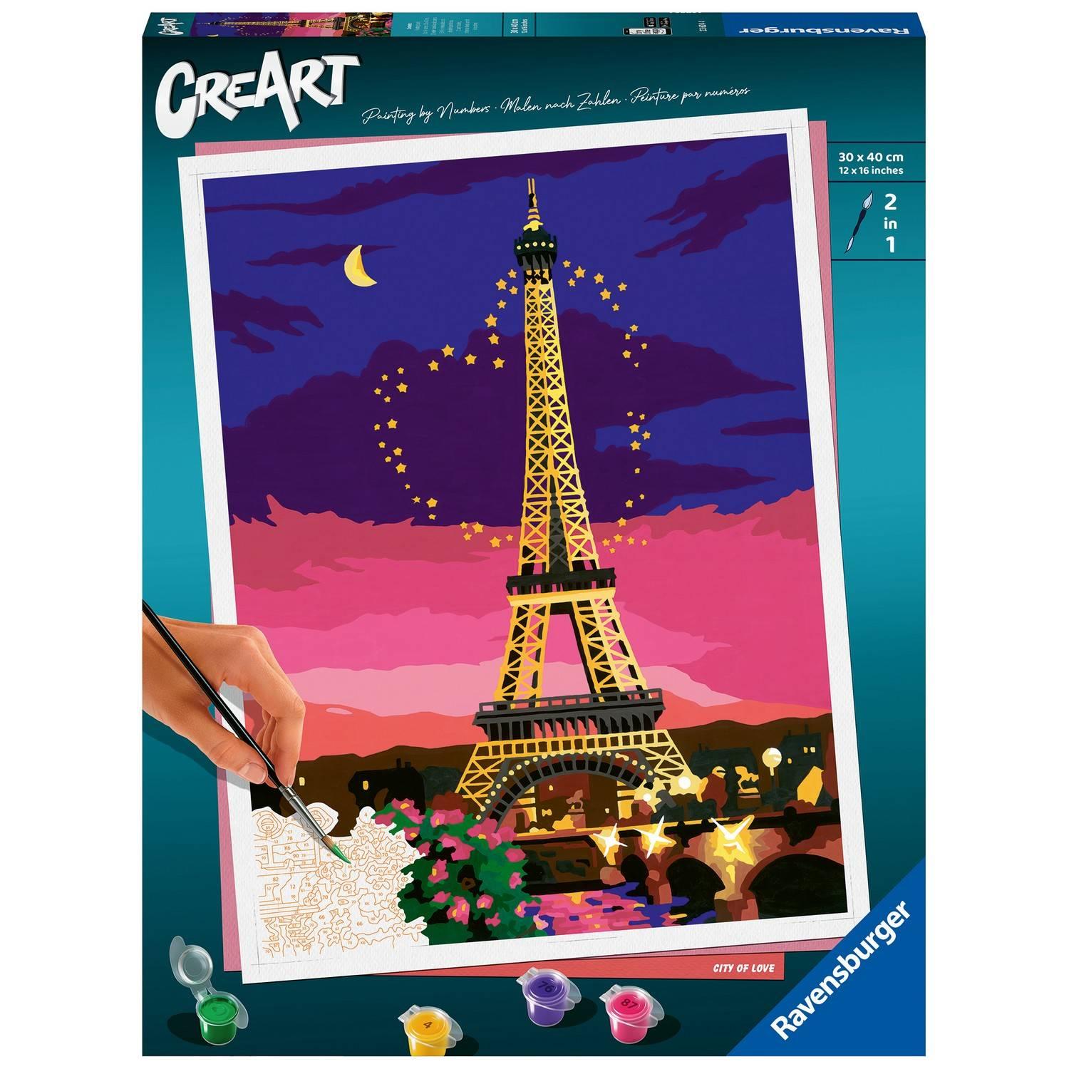 Creart peinture au numéros : Paris City of Love Ravensburger Jeux France