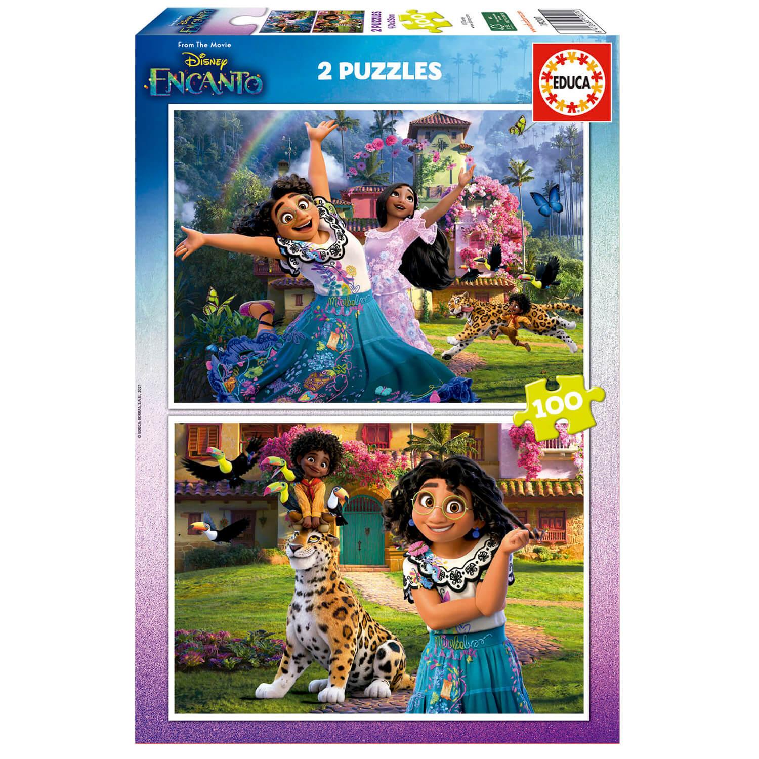 Puzzles 2 x 100 pièces : Disney : Encanto