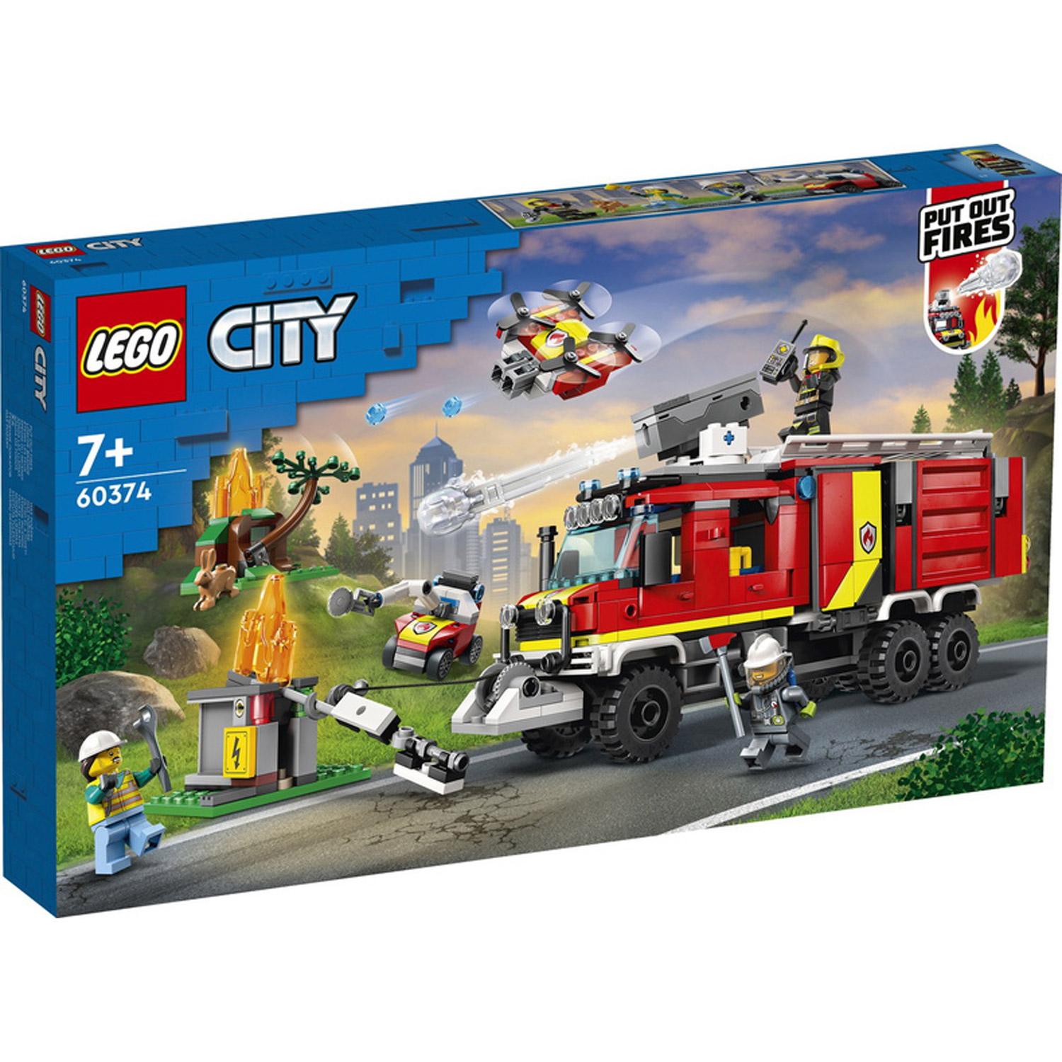 LEGO® City 60374 : Camion d'Intervention des Pompiers