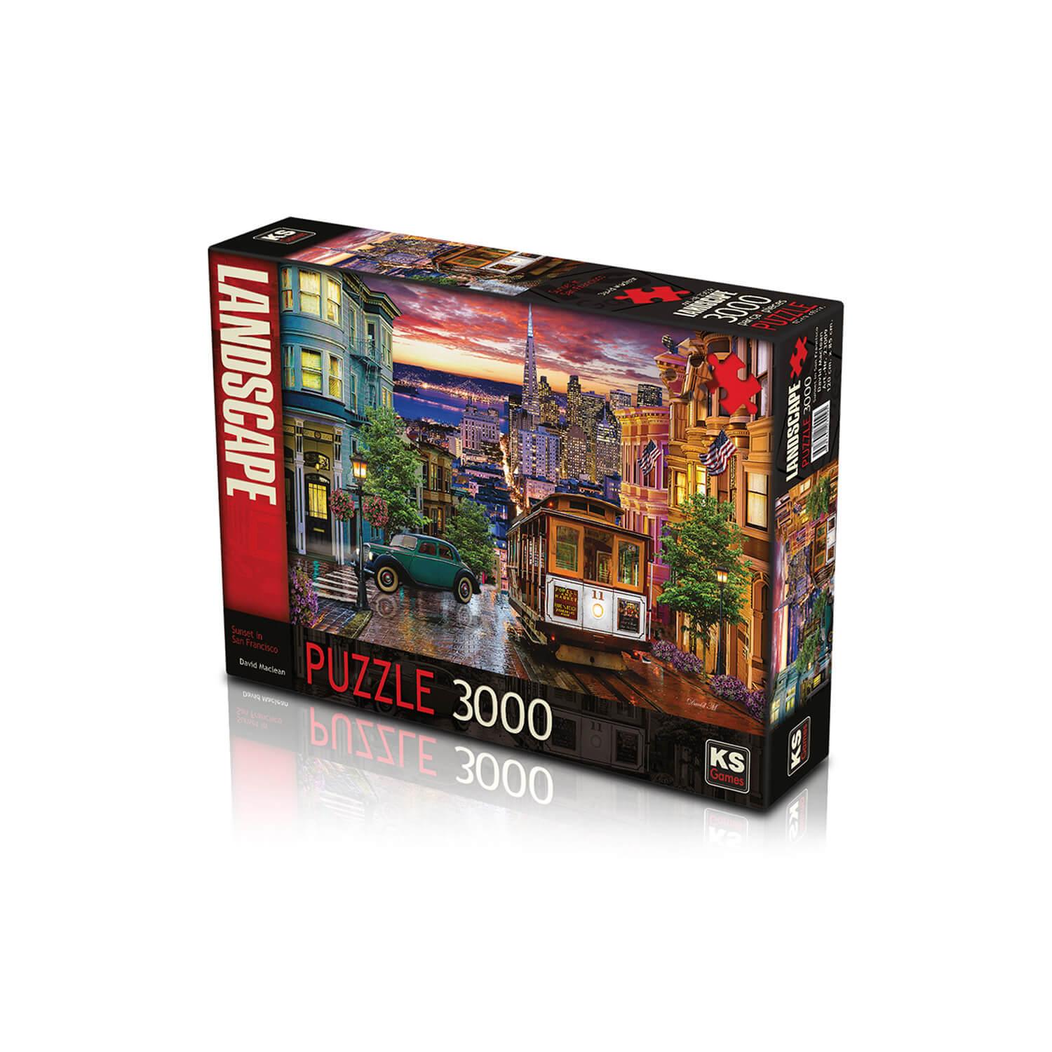 Puzzle Adulte 3000 pièces - San Francisco