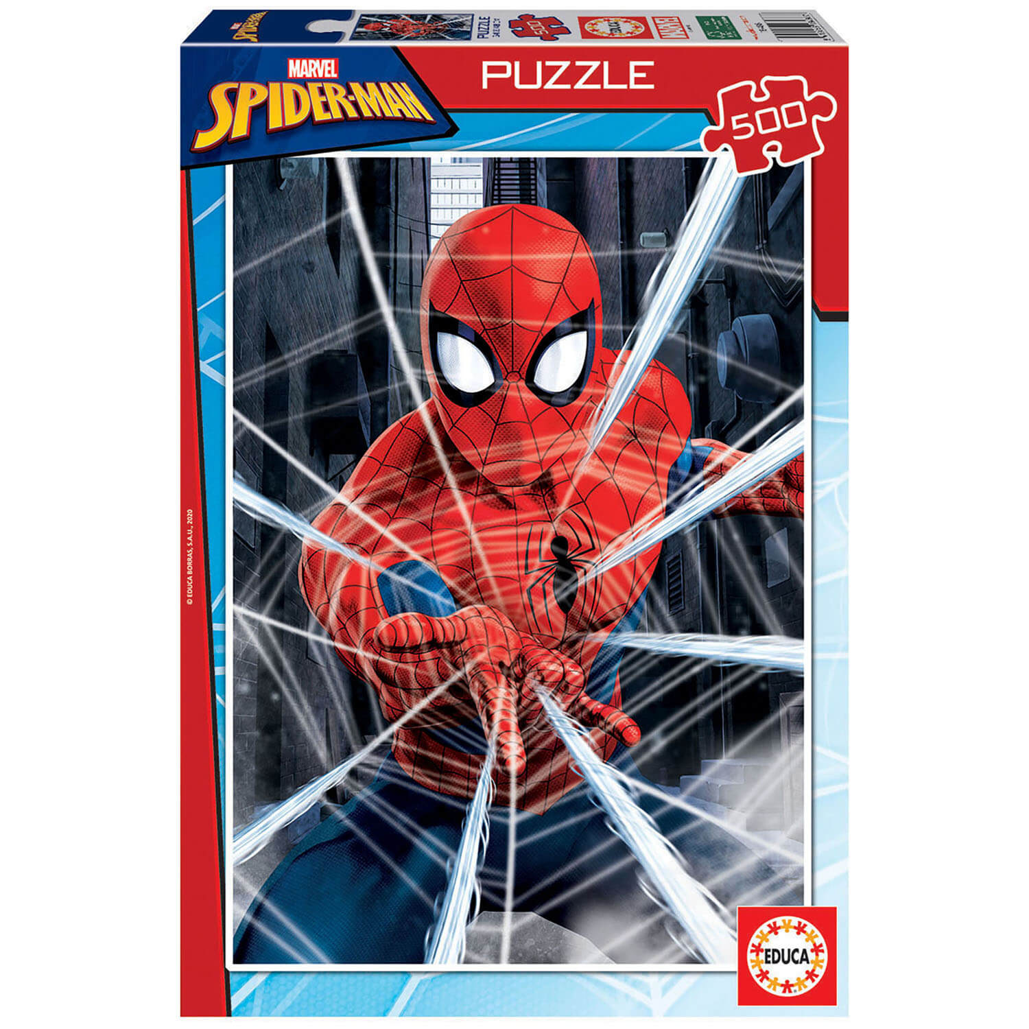 Puzzle 500 pièces : Spider-Man - Educa - Rue des Puzzles