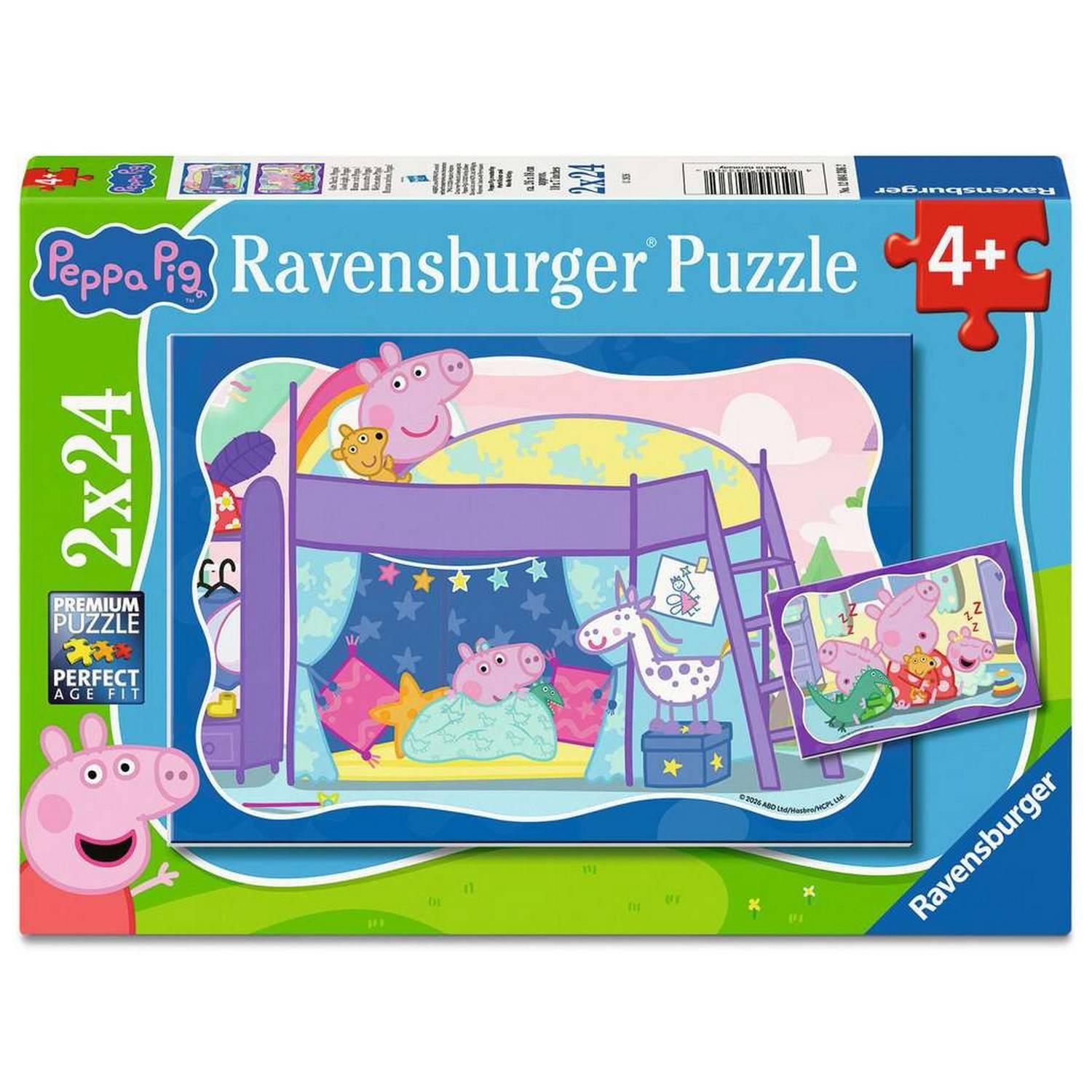 Puzzles 2x24 pièces : Bonne Peppa Peppa Pig Ravensburger France