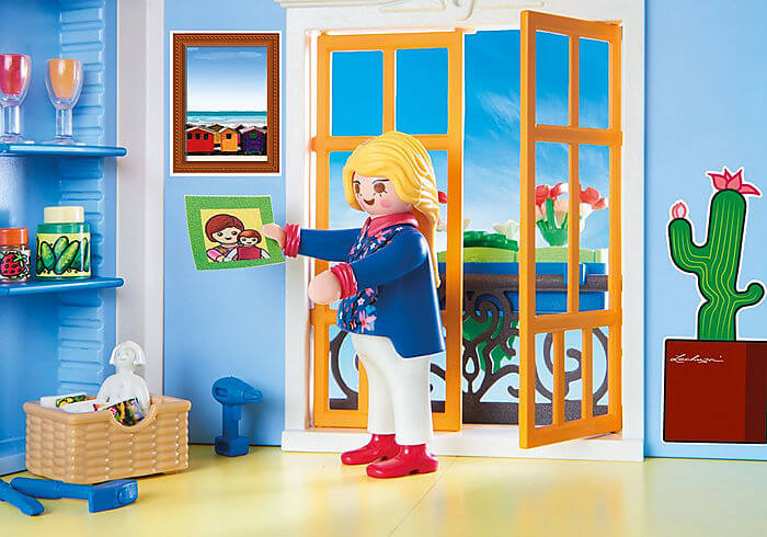 Playmobil - 70208 - La Maison traditionnelle - Chambre avec espace couture