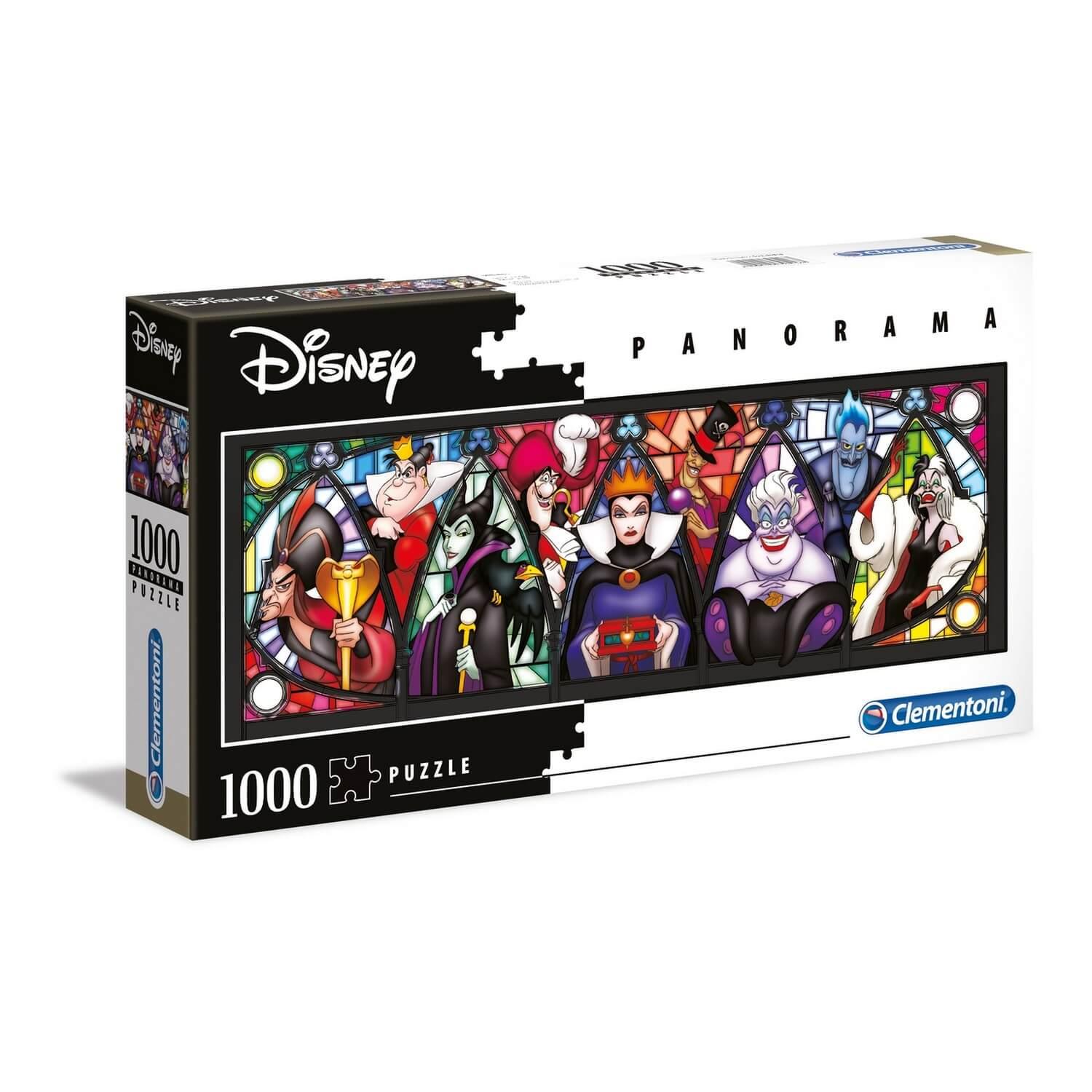 Puzzle 1000 pièces : Disney 100 ans : Vilains