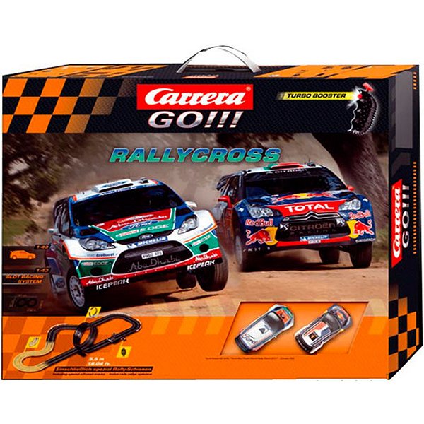 Circuit de voitures Carrera Go Rally Cross - Jeux et jouets Carrera -  Avenue des Jeux