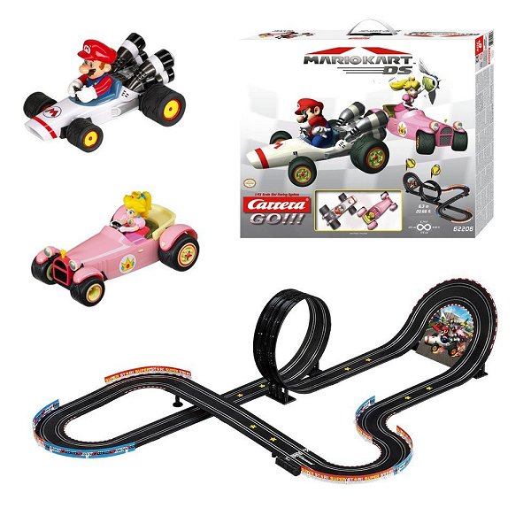 Circuit Mario Kart DS 2 - 1/43e Carrera - Jeux et jouets Carrera