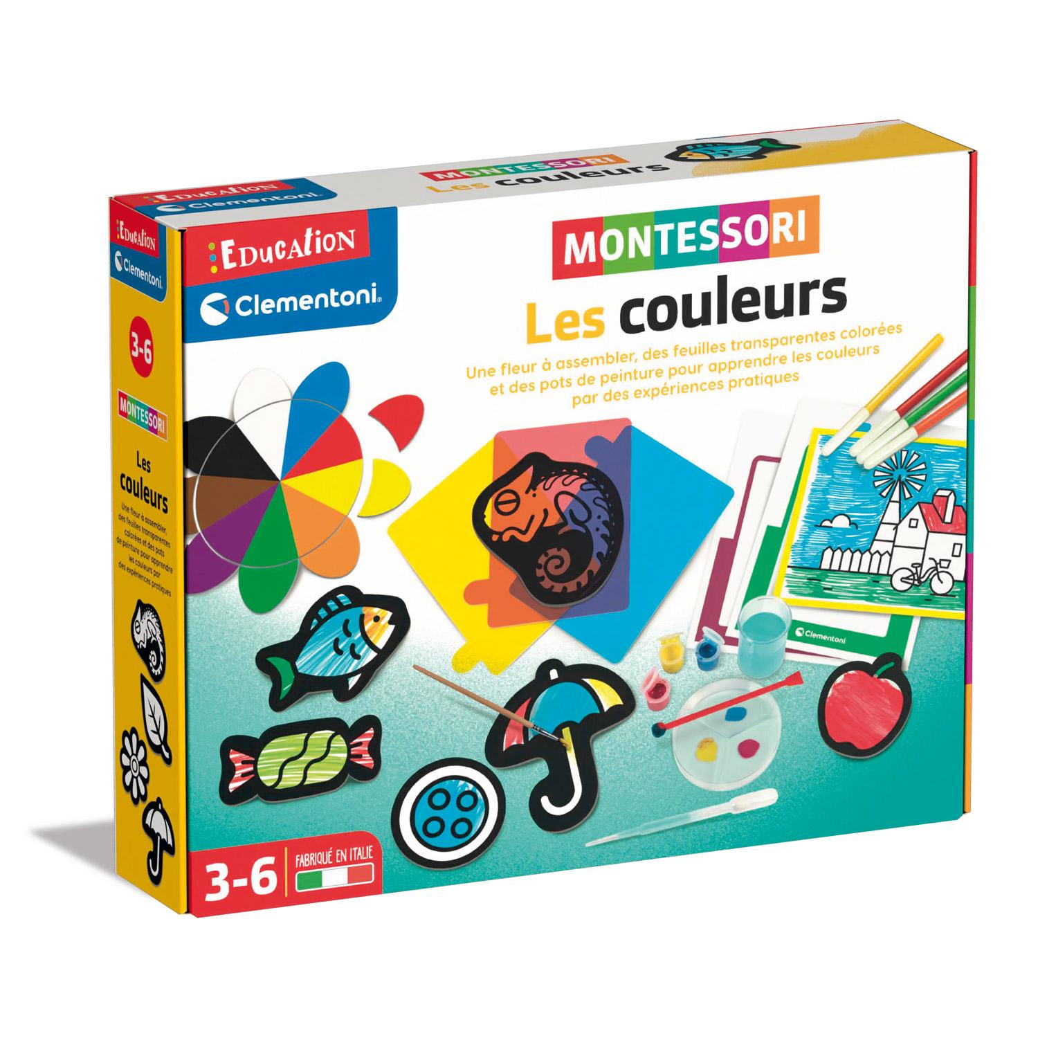 Découverte des couleurs - Montessori