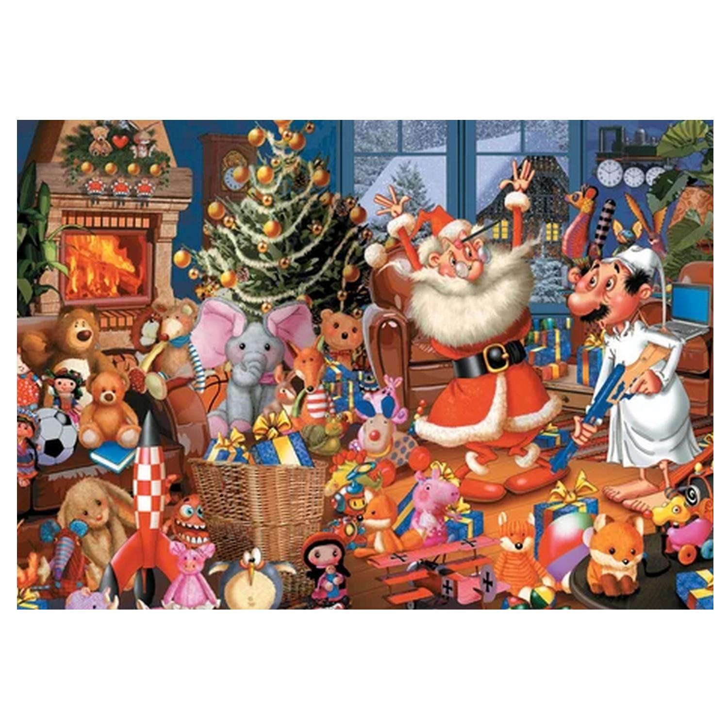 Puzzle 1000 pièces Magasin de jouets à Noël