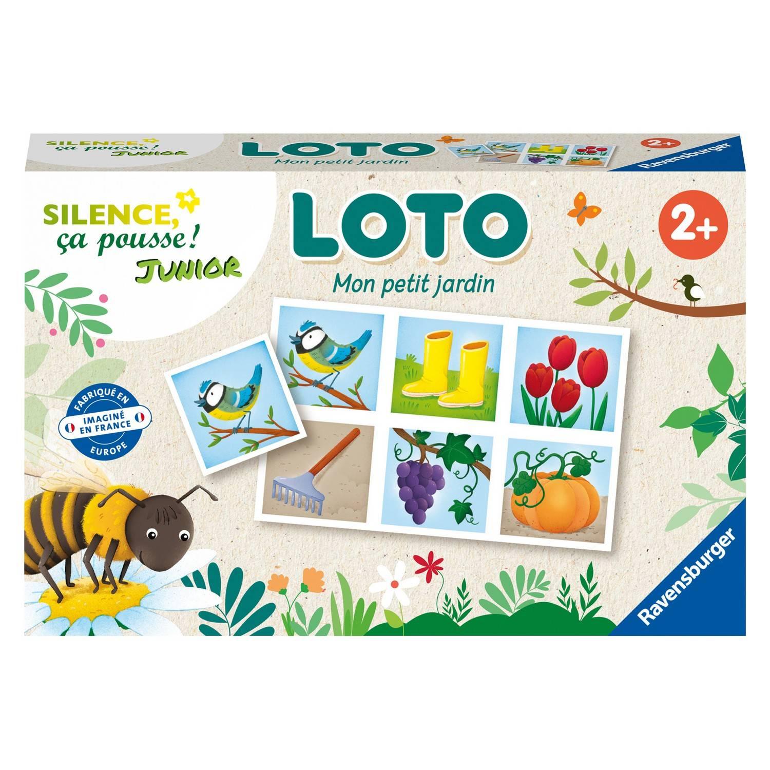 Loto - Silence ça pousse Junior - Ravensburger - Jeux France