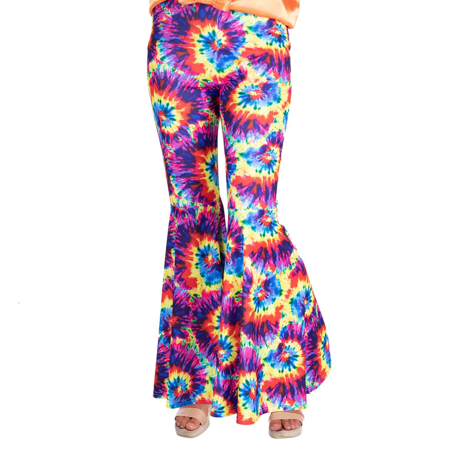 Pantalon Rainbow Tie Dye Flares - Femme