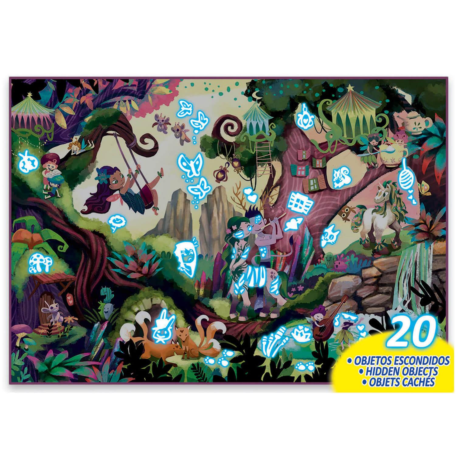 Puzzle 500 pièces : Forêt Colorée - Educa - Rue des Puzzles