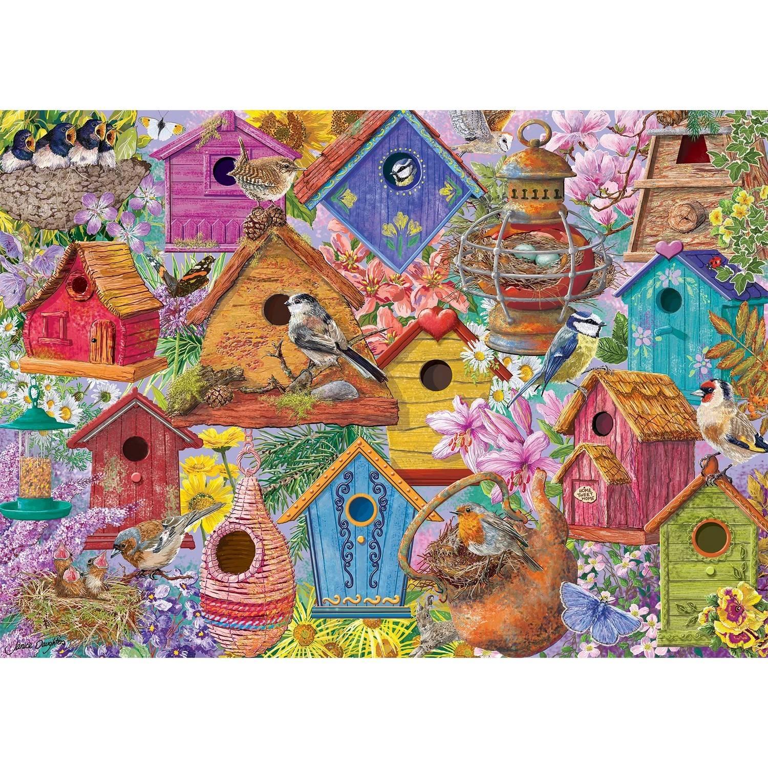 Puzzle 1000 piÃ¨ces : Falcon - Village des nids d'oiseaux
