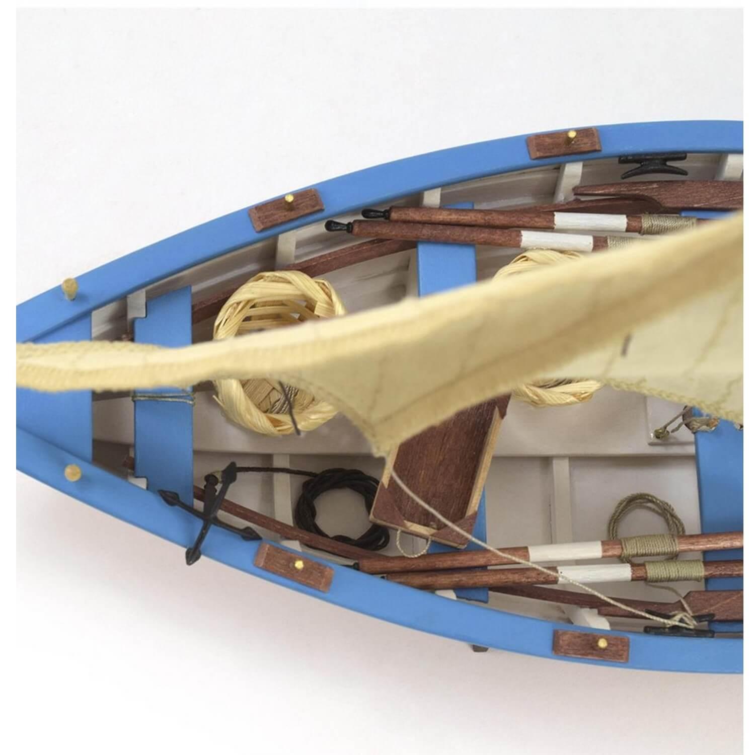 Maquette de bateau : Santorin - Bateau de pêche grec - New CAP Maquettes