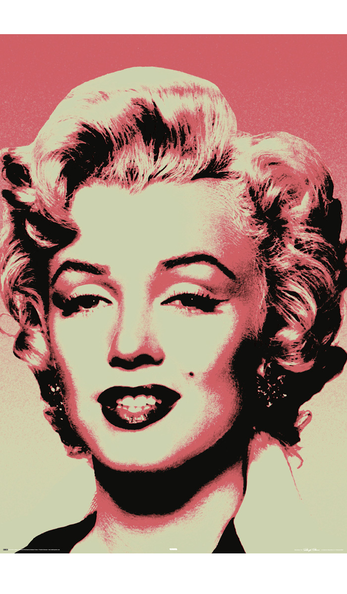 Maxi Poster - Marilyn Monroe© - Popart (61X91.5 Cm) - Décoration ...